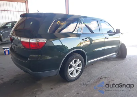 2011 Dodge Durango Express из США, поврежденный, VIN 1D4RD2GG2BC623862